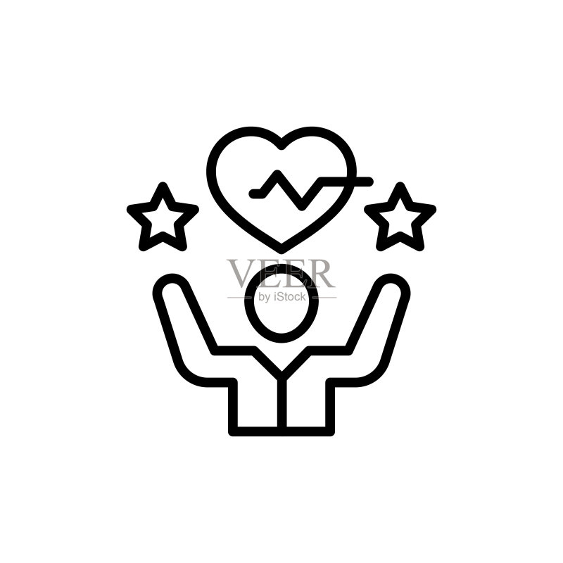 矢量自尊图标,标志图标素材