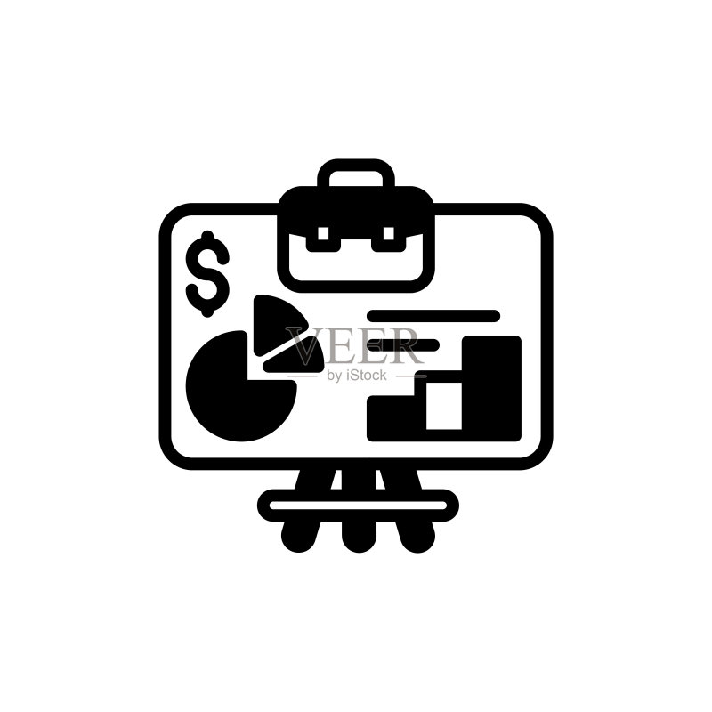 矢量商务绩效图标图标素材