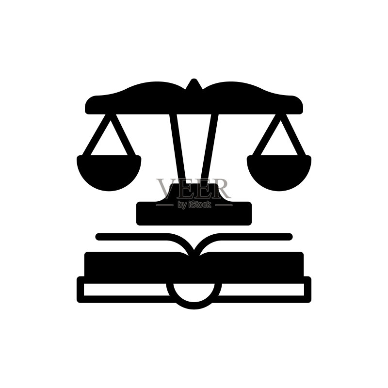 矢量法律教育图标标志图标素材