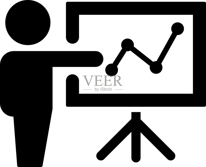 商务演示矢量图标图标素材
