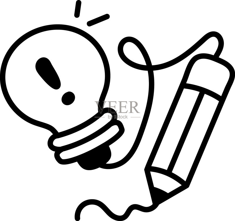 手绘创意图标素材