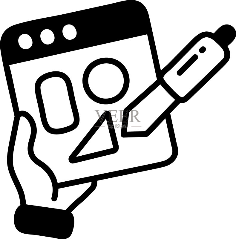 网站设计图图标素材