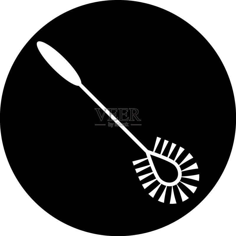马桶刷图标图标素材