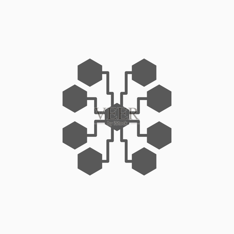 思维导图图标,信息图矢量图标素材