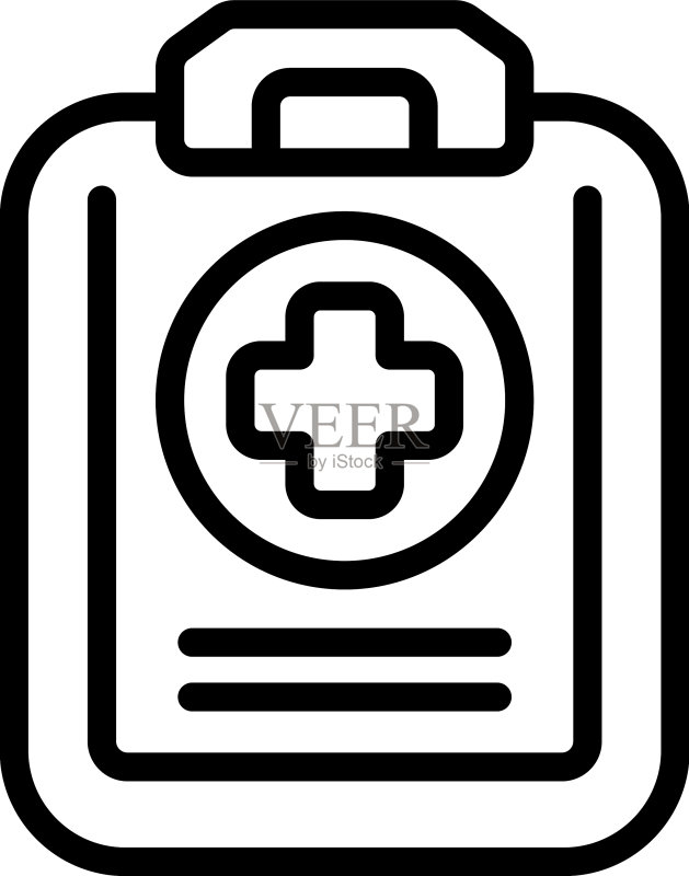 医疗委员会图标,心脏病患者轮廓图标素材