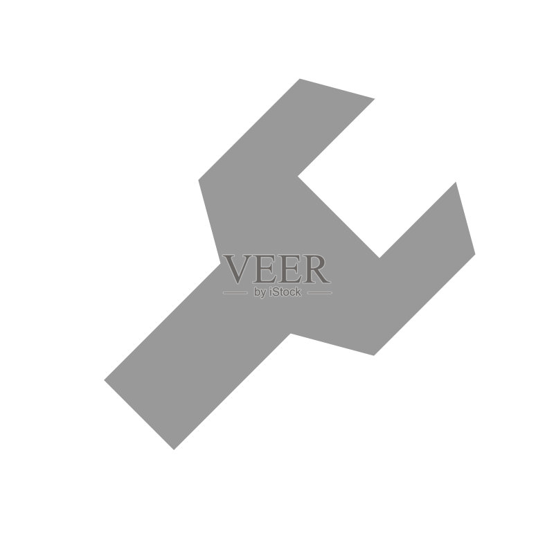 扳手工具图标设计模板图标素材