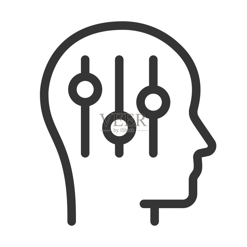 完美的像素,可编辑的笔画,向上可伸缩,线,矢量blop图标。图标素材