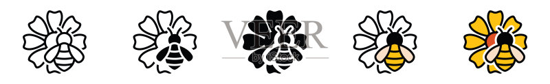蜂蜜图标矢量素材图标素材