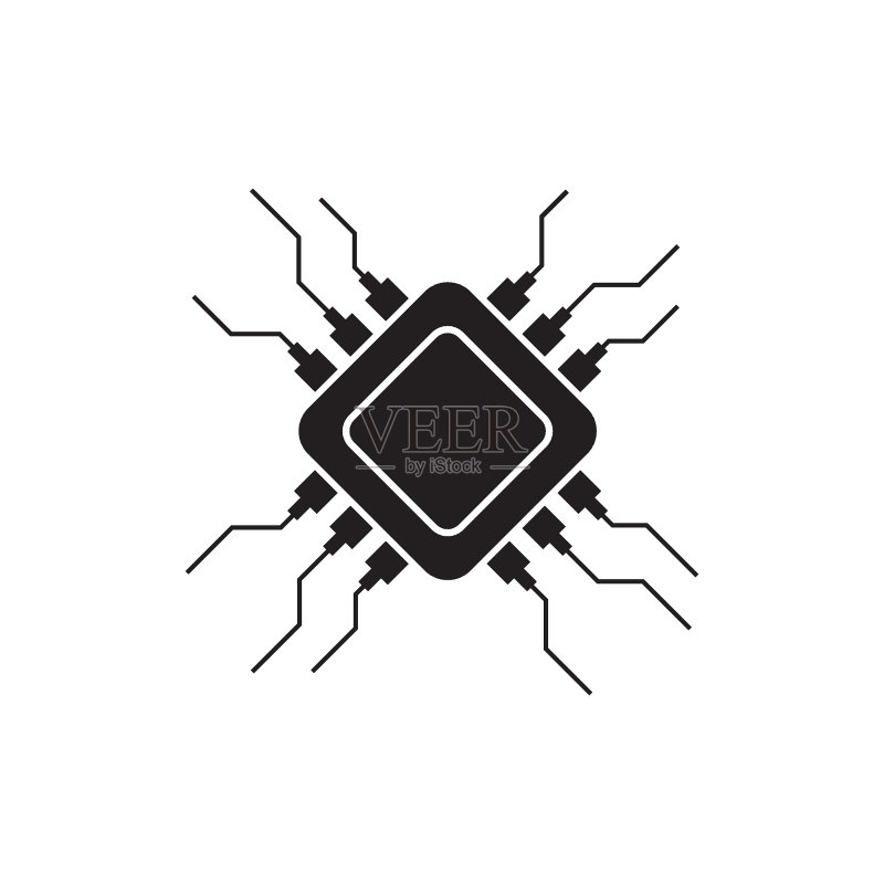 处理器logo图标图标素材