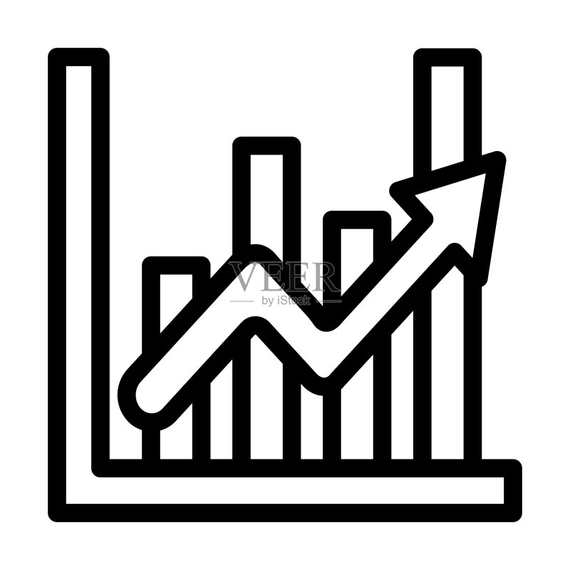 个人数据折线图图标图标素材