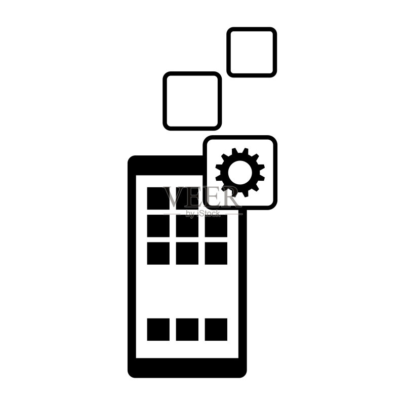 智能手机、App开发和优化图标图标素材