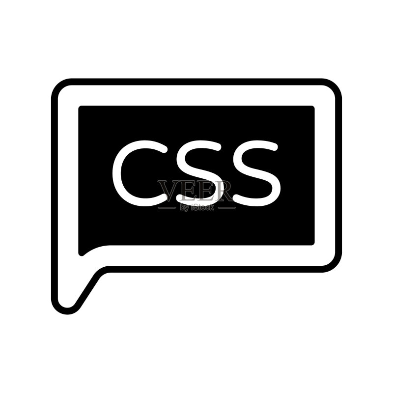 现代风格的CSS聊天气泡精美设计矢量图,易于使用的图标图标素材