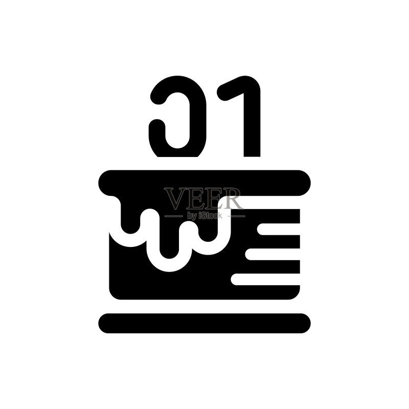 生日蛋糕图标图标素材
