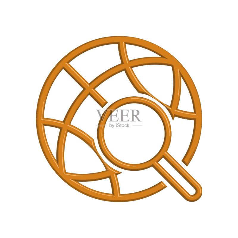 矢量插画:地球图标图标素材
