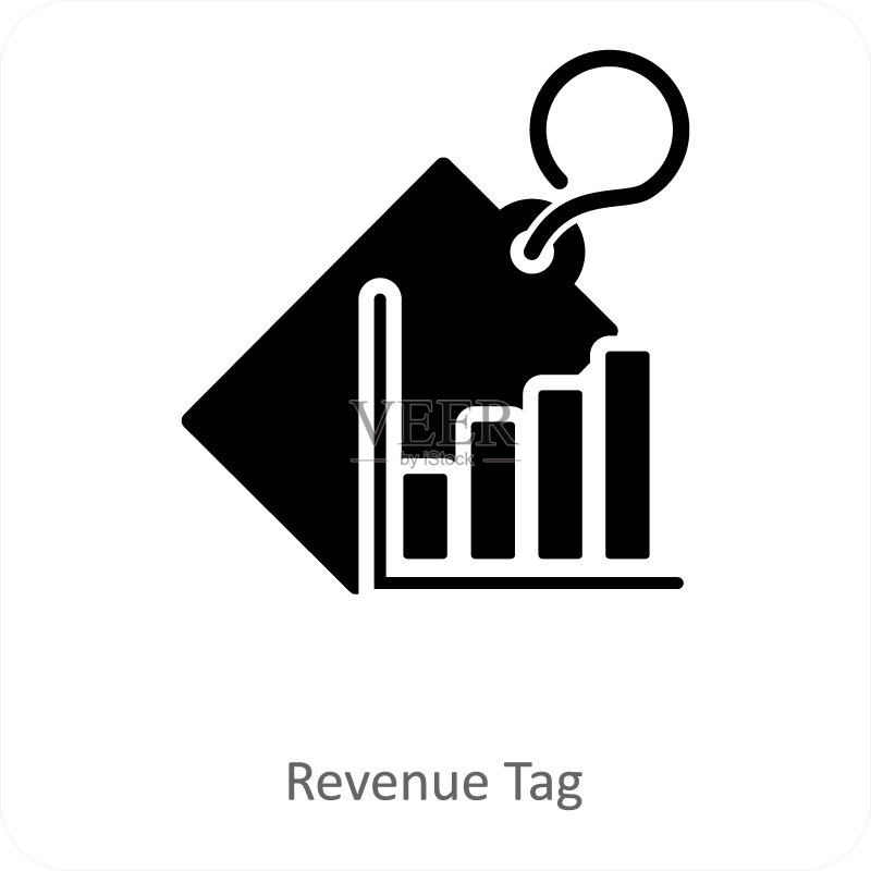 收入标签图标概念图标素材