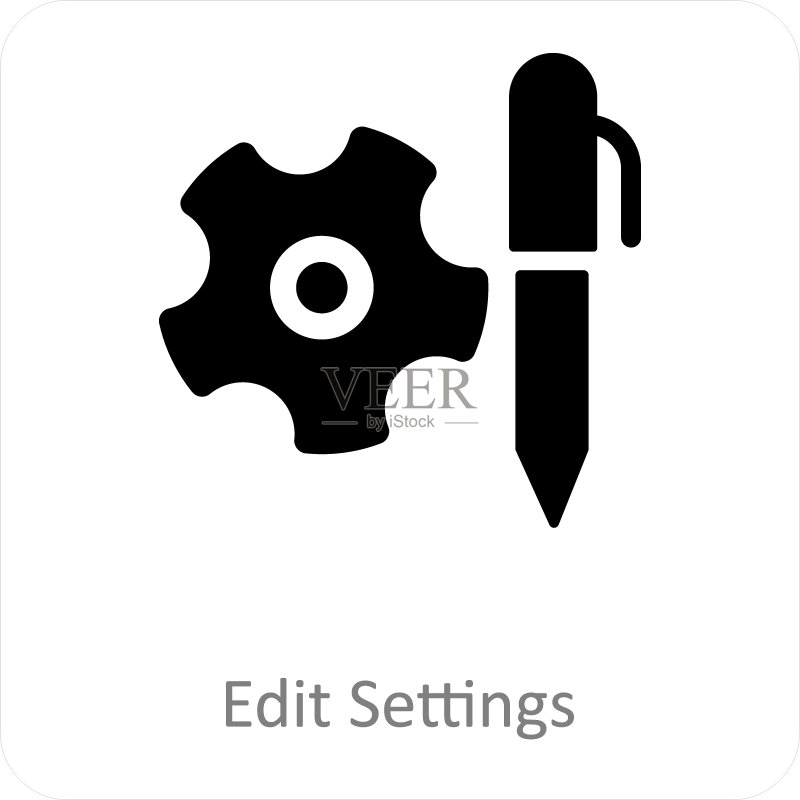编辑设置图标图标素材
