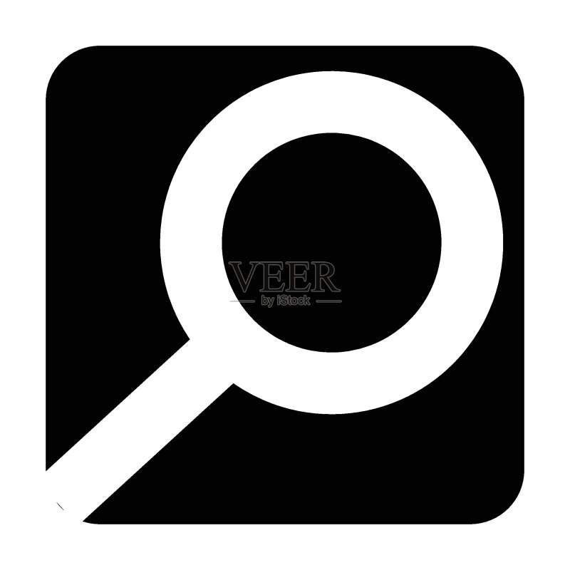 矢量搜索页面图标图标素材