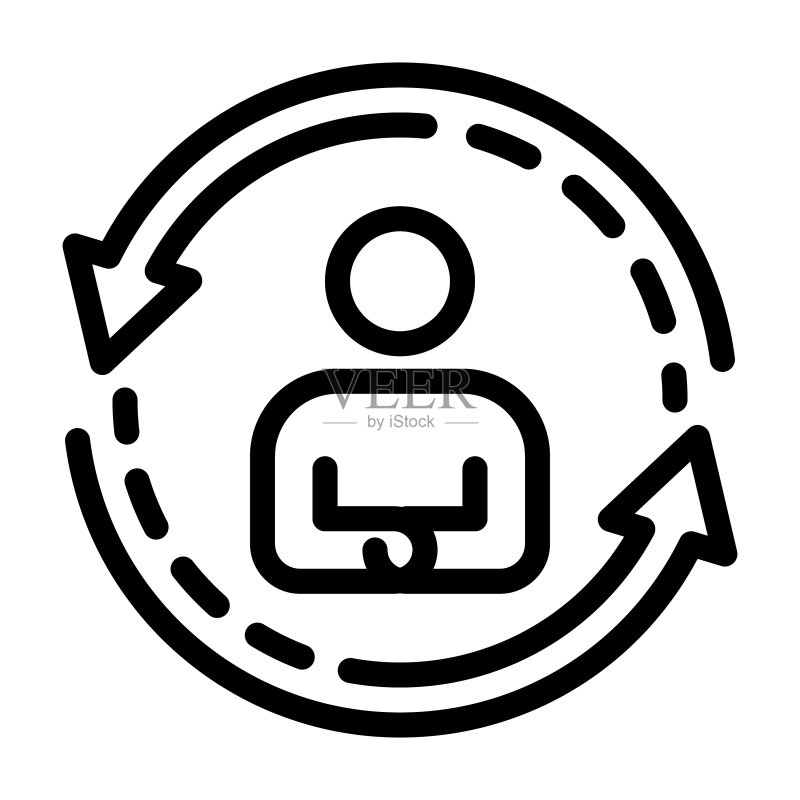 管理图标矢量设计元素图标素材