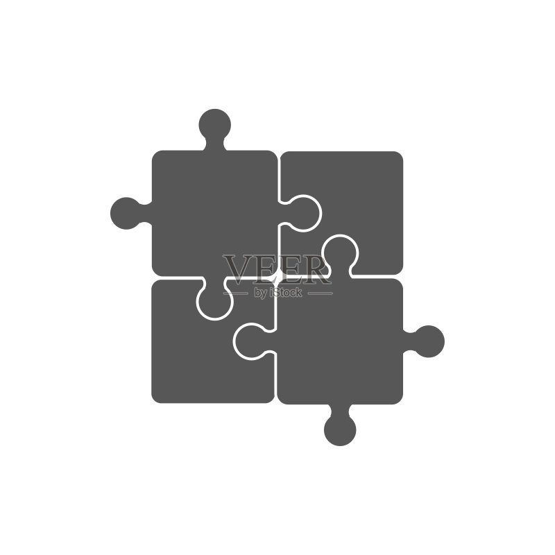 拼图图标矢量插画素材图标素材