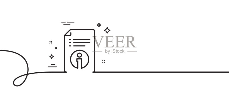 技术信息线型图标指示图标素材