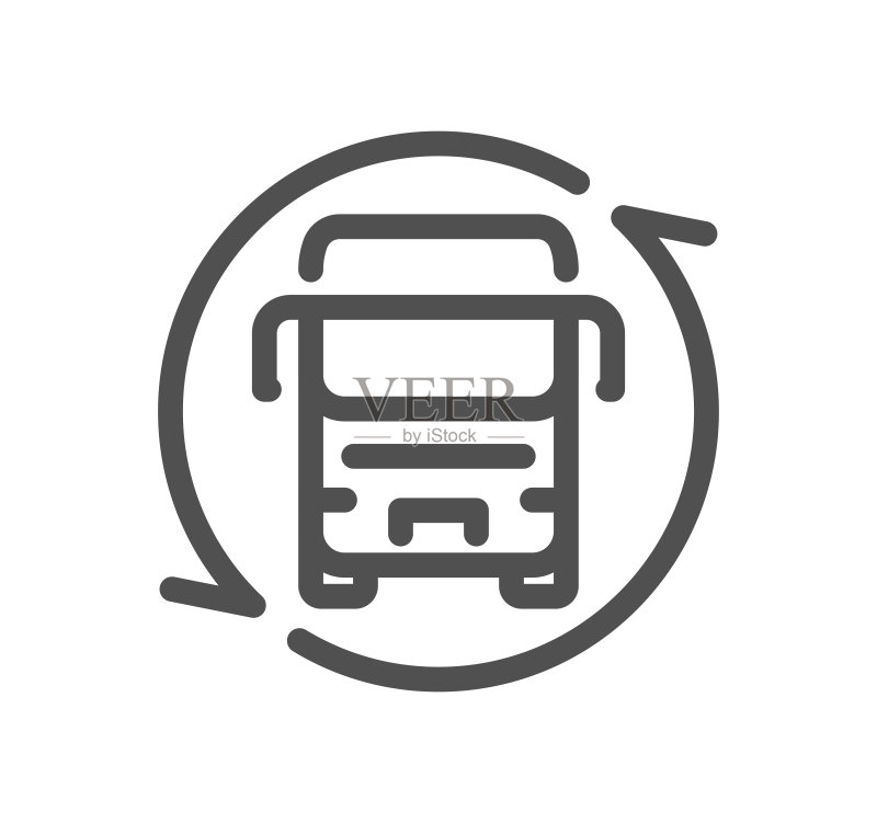 卡车物流相关图标图标素材