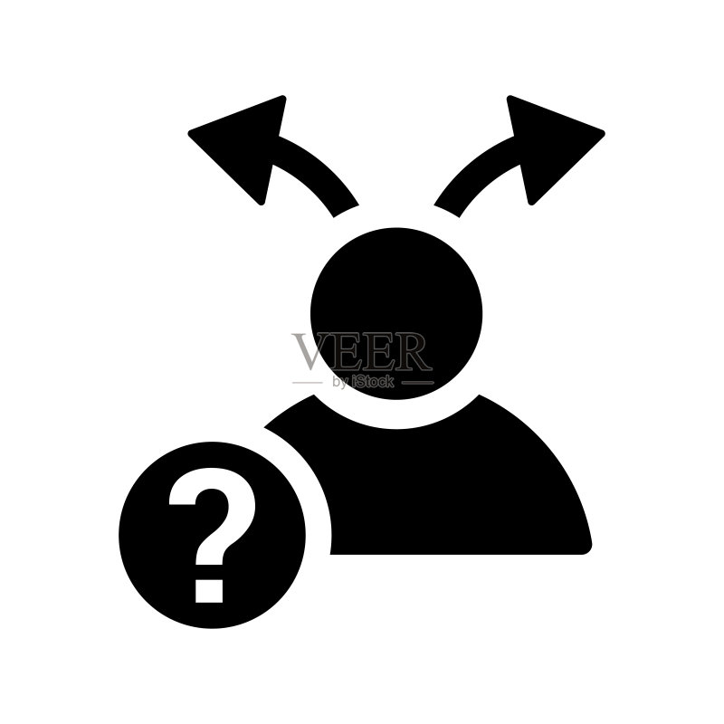 不确定性图标图标素材