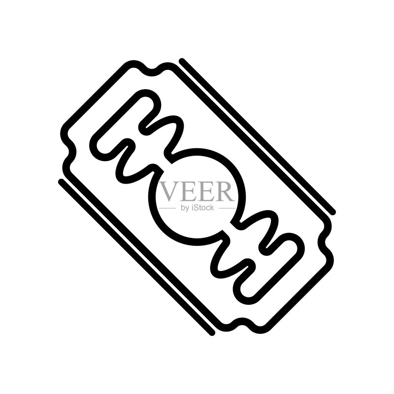 剃须刀图标图标素材