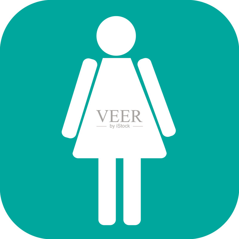男女卫生间标志图标素材