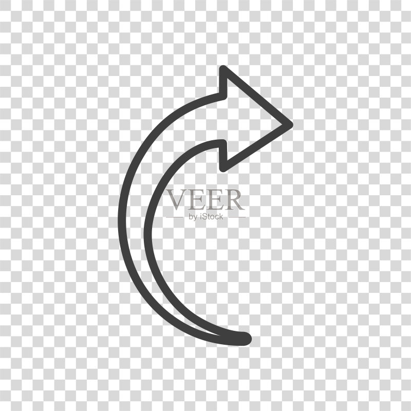 倾斜的箭头图标图标素材