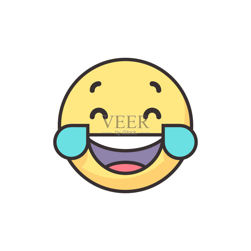 可爱表情符号插画图标素材