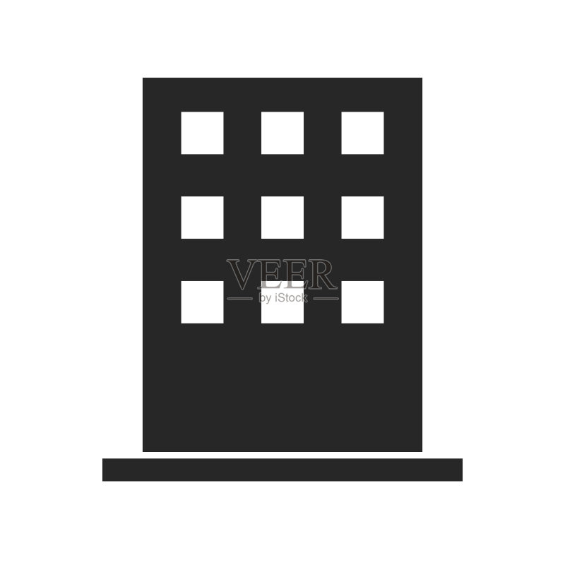 建筑轮廓图标,塔轮廓图标,矢量图标素材