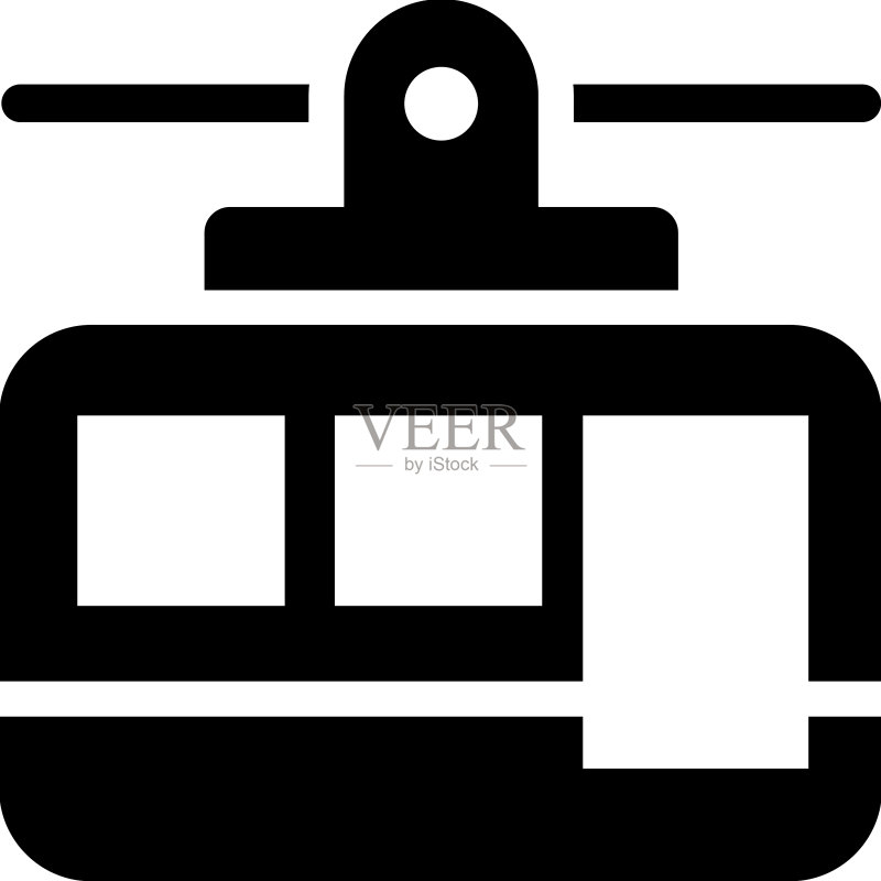 缆车图标素材