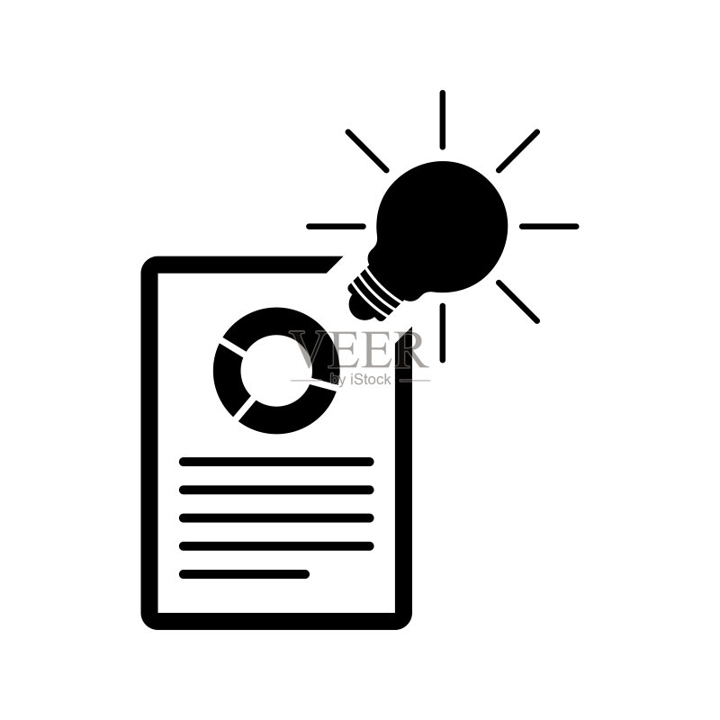 创意报告图标图标素材
