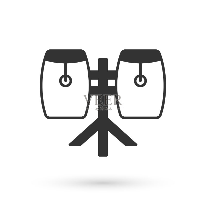 康茄鼓乐器图标图标素材