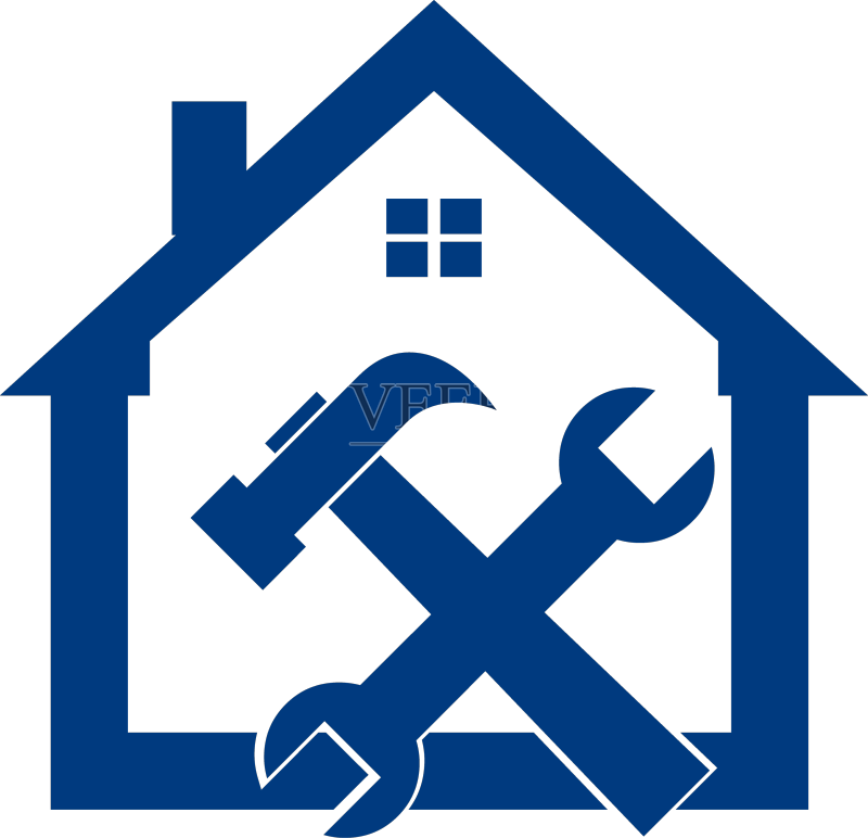 车间机器修理厂Logo图标图标素材