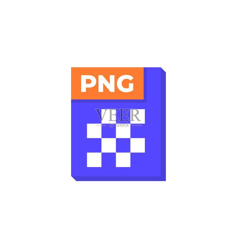 PNG文件图标,便携式网络图形图标素材