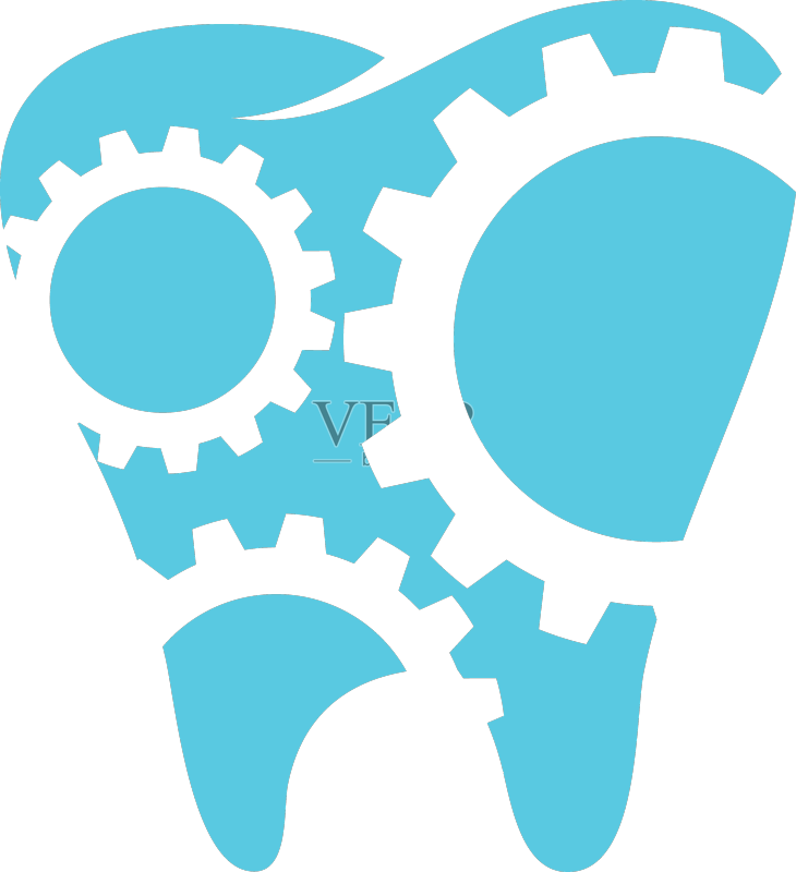 牙科标志模板图标素材