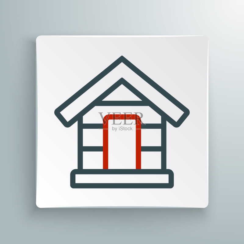 狗屋线性图标图标素材