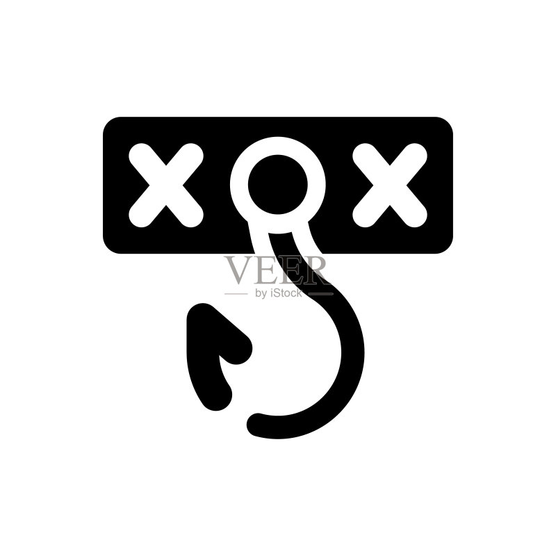 密码钓鱼图标图标素材