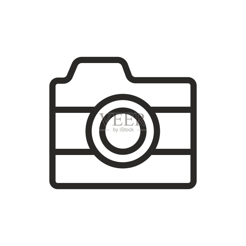 相机实体图标图标素材