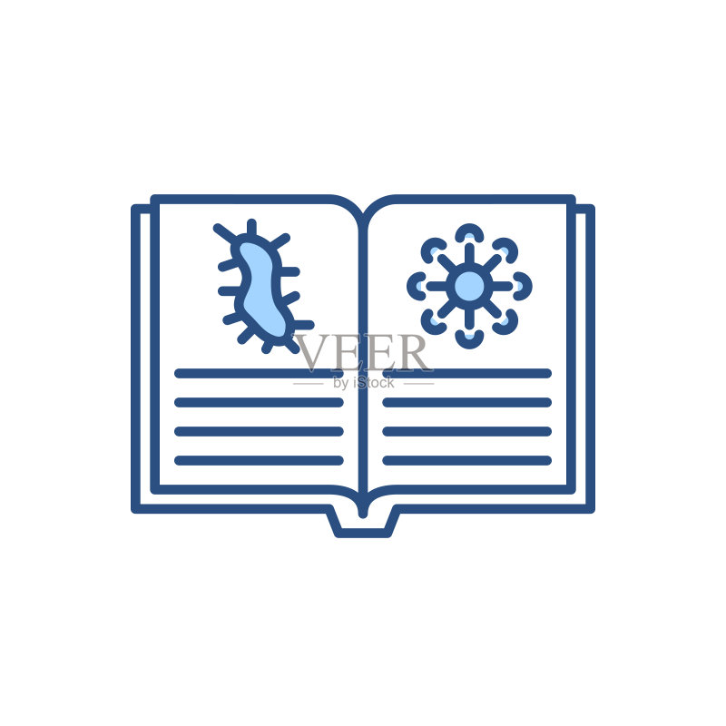 病毒学相关矢量图标图标素材