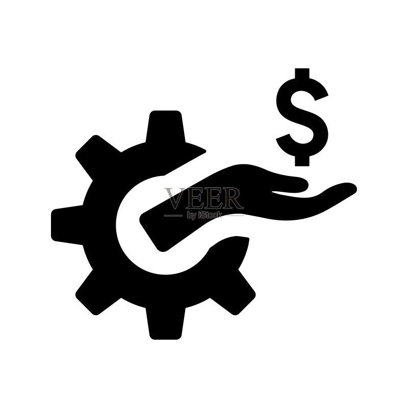 金钱工作之手图标图标素材
