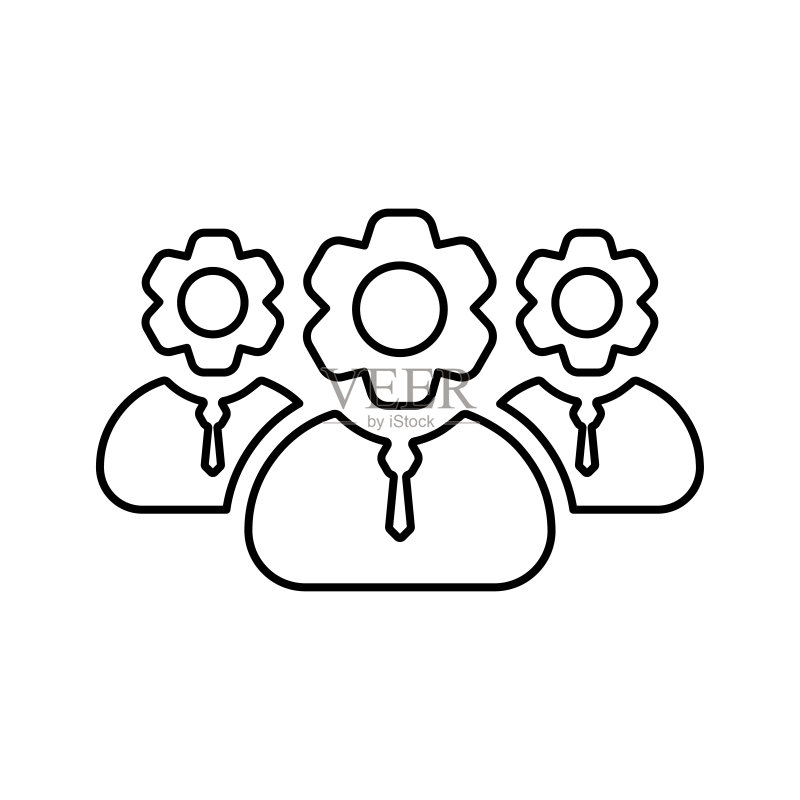 团队设置图标图标素材