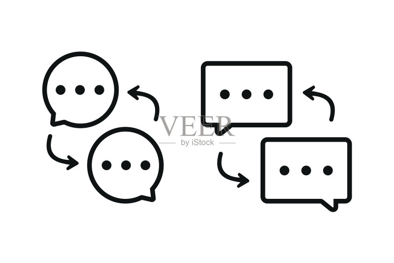 消息分享图标矢量素材图标素材