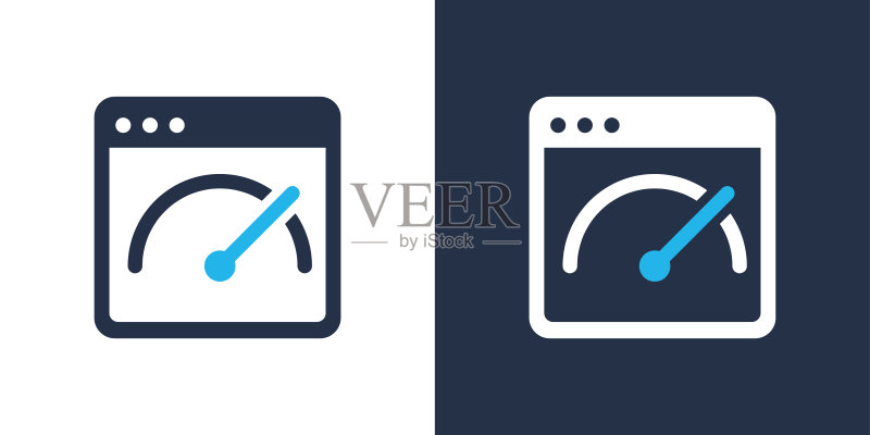 连接速度图标:用于网站设计、Logo、App、模板、UI等的矢量图标图标素材