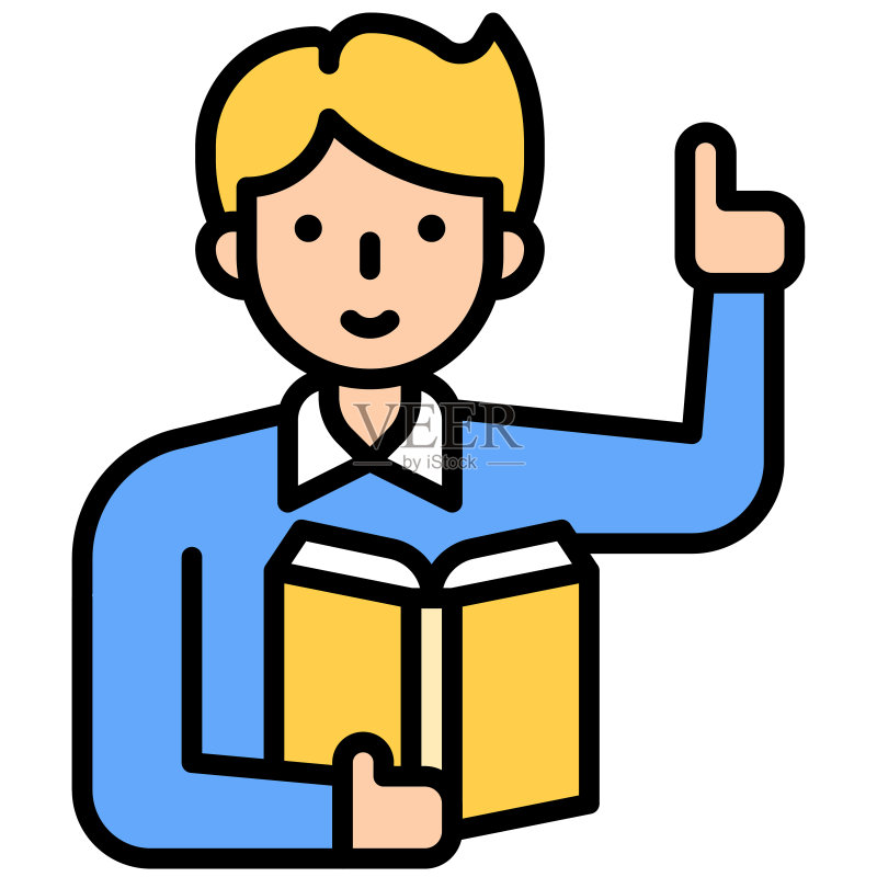 教学图标:与教育相关的头像图标素材