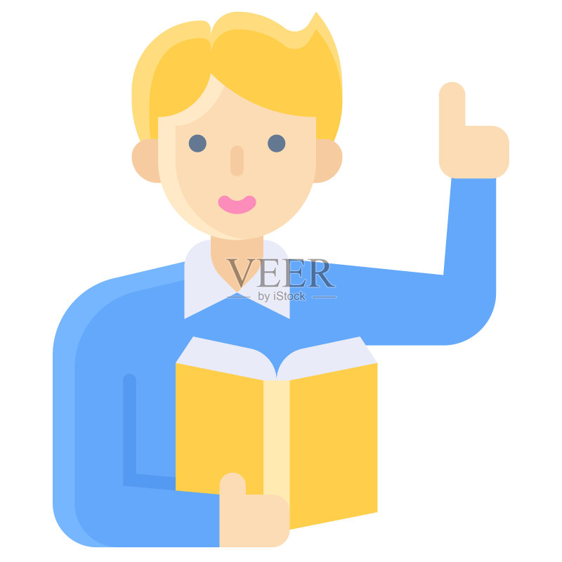 教学图标:与教育相关的头像图标素材