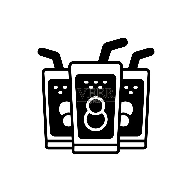 风味水图标矢量图图标素材