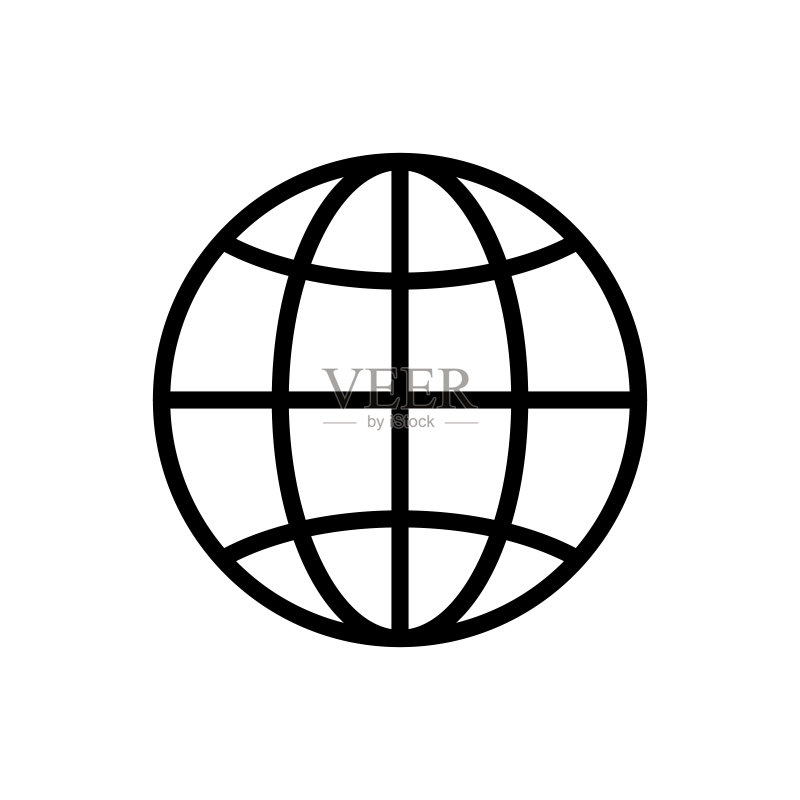 世界地球仪地图图标图标素材