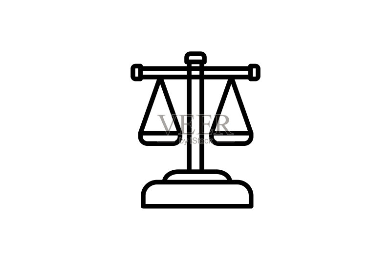 评估图标。线性风格的矢量设计图标素材